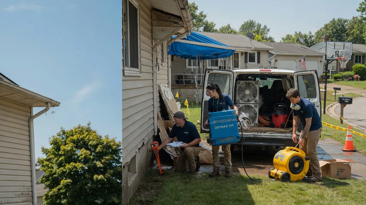 Ceiling Leak Cleanup in Doe Run, MO near me